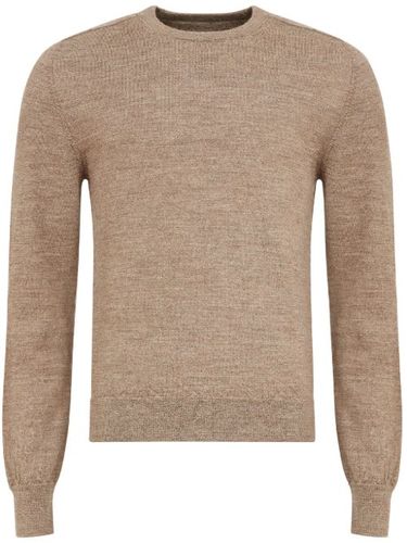 Cardigan en maille fine à coudières - Maison Margiela - Modalova