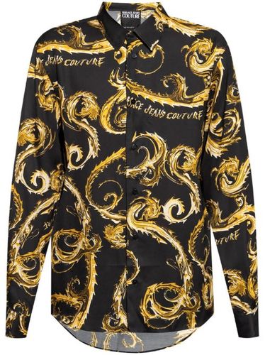 Chemise à imprimé Watercolor Couture - Versace Jeans Couture - Modalova