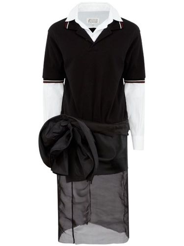 Robe mi-longue à fleurs - Maison Margiela - Modalova