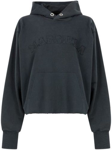 Hoodie en coton à logo brodé - Maison Margiela - Modalova