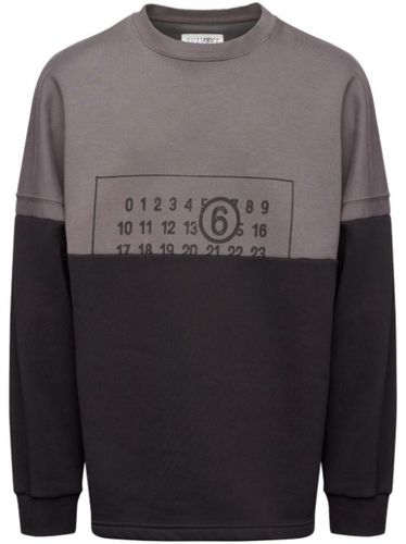 Sweat à numéro signature - MM6 Maison Margiela - Modalova