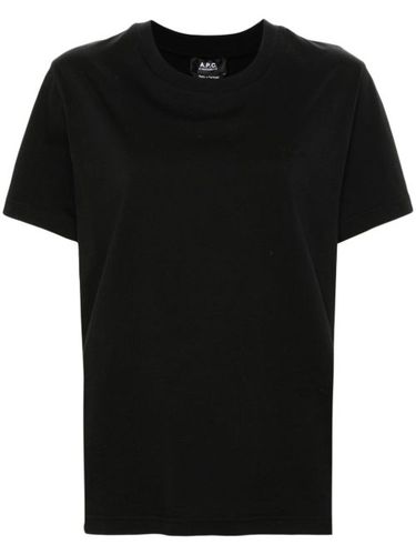 T-shirt à logo brodé - A.P.C. - Modalova