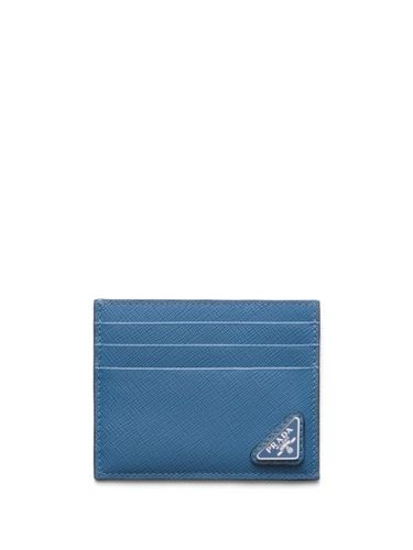 Porte-cartes en cuir Saffiano - Prada - Modalova