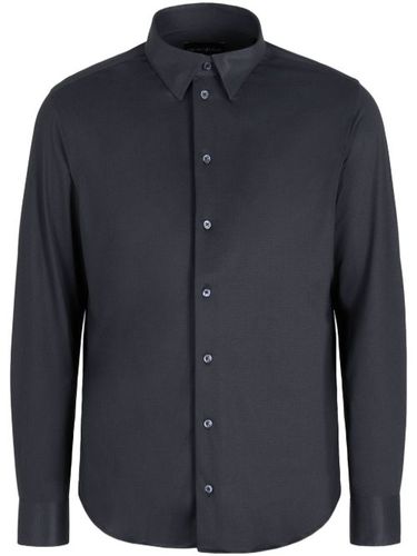 Chemise à fini satiné - Emporio Armani - Modalova