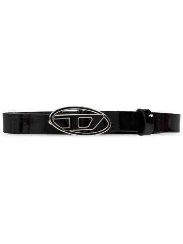 Ceinture B-1dr en cuir verni - Diesel - Modalova