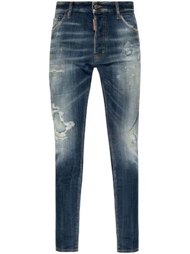 Jean slim à effet usé - DSQUARED2 - Modalova