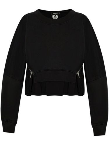 Sweat en coton à détails de zips - DSQUARED2 - Modalova