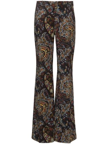 Pantalon évasé à motif cachemire - ETRO - Modalova