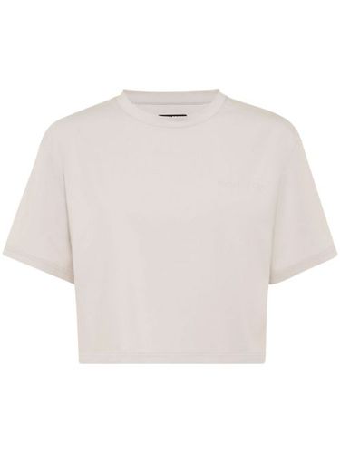 T-shirt crop à col rond - Plein Sport - Modalova