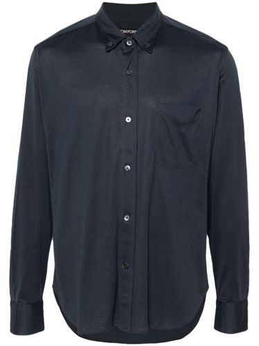 Chemise en jersey à manches longues - TOM FORD - Modalova