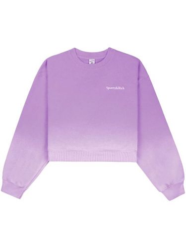 Sweat Dip Dye à logo brodé - Sporty & Rich - Modalova