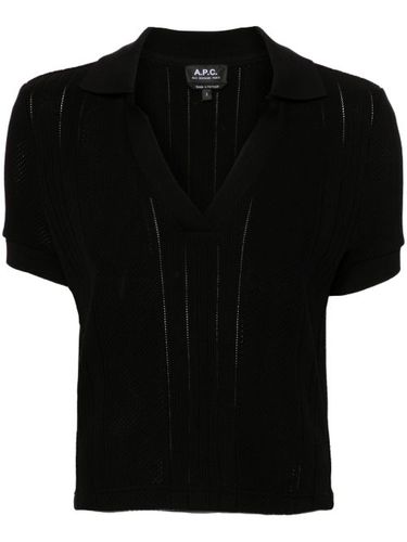 Polo en maille pointelle - A.P.C. - Modalova