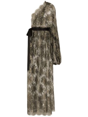 Robe longue à coupe transparent - Dolce & Gabbana - Modalova