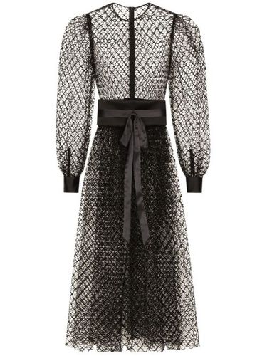 Robe mi-longue à effet de transparence - Dolce & Gabbana - Modalova