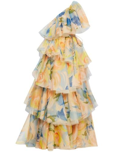 Robe fleurie Paloma à une épaule - Leo Lin - Modalova