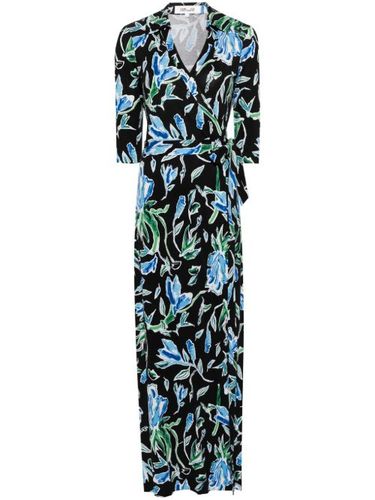 Robe portefeuille en soie - DVF Diane von Furstenberg - Modalova