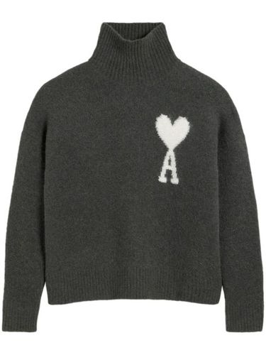 Sweat Ami de Cœur à col cheminée - AMI Paris - Modalova