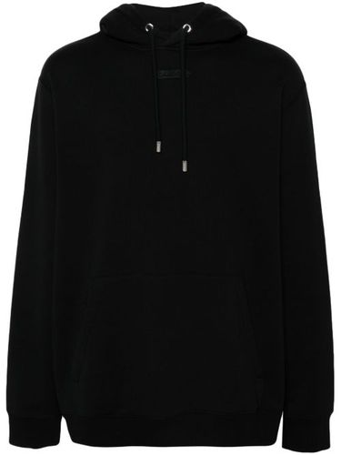 Hoodie en coton à logo brodé - Lanvin - Modalova
