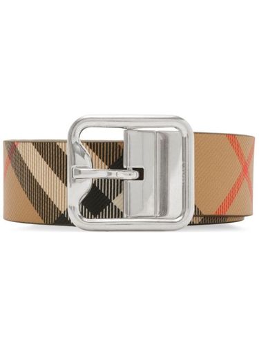 Ceinture réversible à boucle Check B - Burberry - Modalova