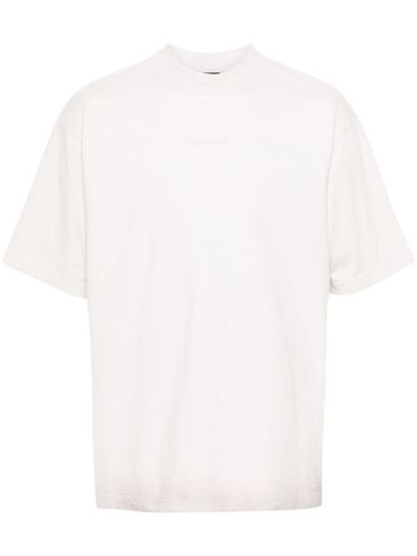 T-shirt en coton à logo réfléchissant - Balenciaga - Modalova