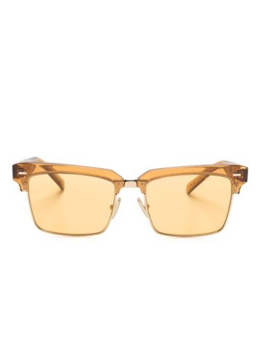 Lunettes de soleil MU10ZS à monture rectangulaire - Miu Miu Eyewear - Modalova