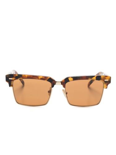 Lunettes de soleil MU10WS à monture rectangulaire - Miu Miu Eyewear - Modalova