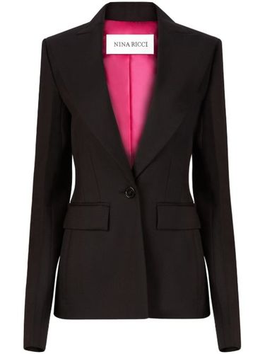 Blazer en laine à boutonnière croisée - Nina Ricci - Modalova