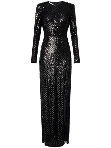 Robe longue à sequins - Elisabetta Franchi - Modalova