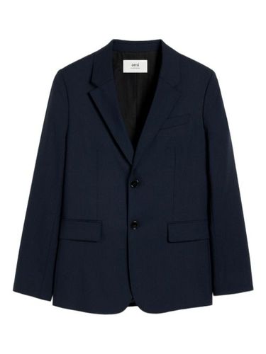 Blazer en laine à simple boutonnage - AMI Paris - Modalova