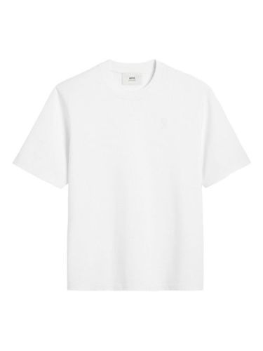 T-shirt en coton à logo Ami de Coeur - AMI Paris - Modalova