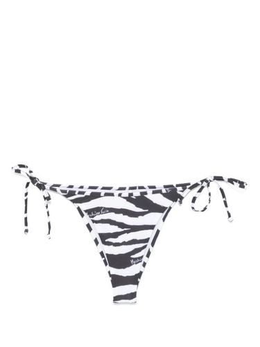 Bas de bikini à motif zébré - Moschino - Modalova