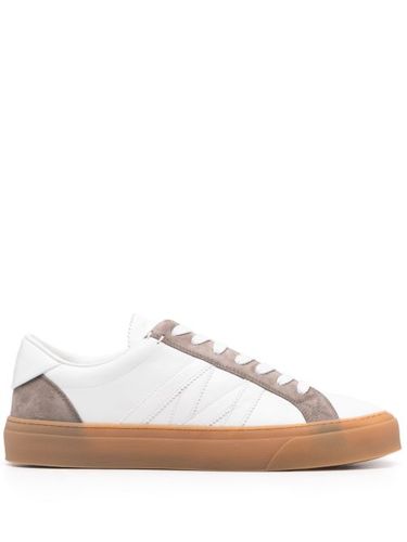 Baskets Monaco 2 en cuir - Moncler - Modalova