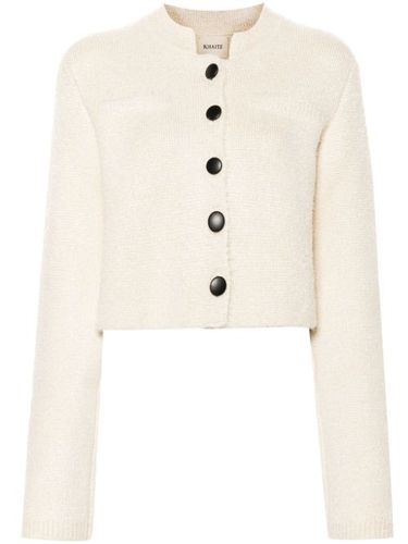 Cardigan boutonné à effet brossé - KHAITE - Modalova