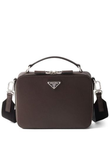 Sac à main médium en cuir Saffiano - Prada - Modalova