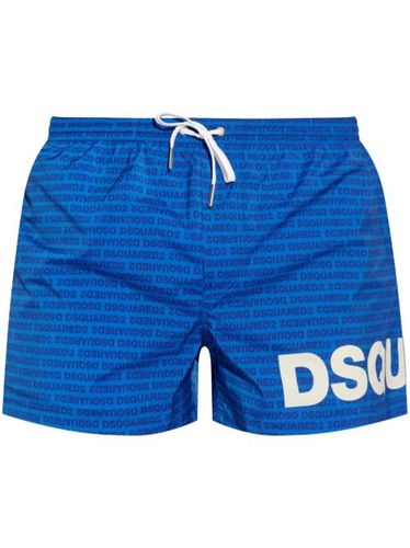 Short de bain à logo imprimé - DSQUARED2 - Modalova