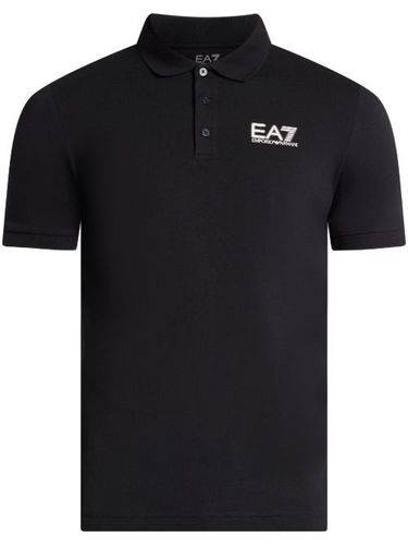 Polo à logo imprimé - Ea7 Emporio Armani - Modalova