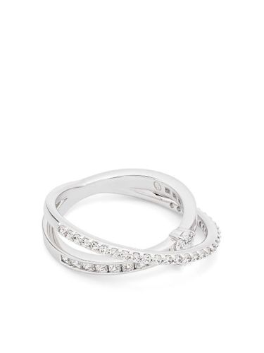 Bague Hyperbola sertie de cristaux - Swarovski - Modalova