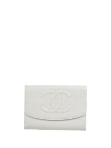 Portefeuille à logo CC (1998) - CHANEL Pre-Owned - Modalova