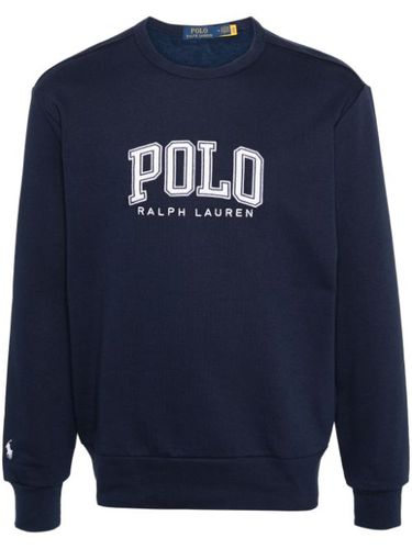 Sweat en coton mélangé à logo brodé - Polo Ralph Lauren - Modalova