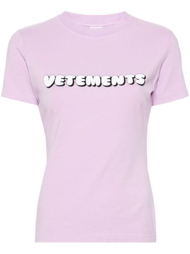 T-shirt à logo imprimé - VETEMENTS - Modalova