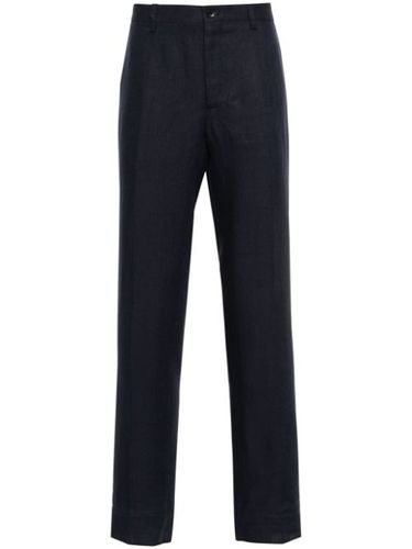 Pantalon en lin à plis marqués - ETRO - Modalova