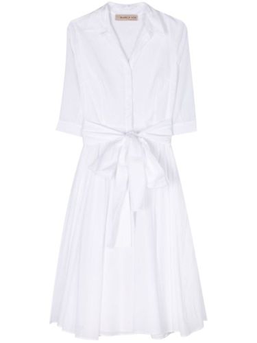 Robe-chemise mi-longue évasée - Blanca Vita - Modalova