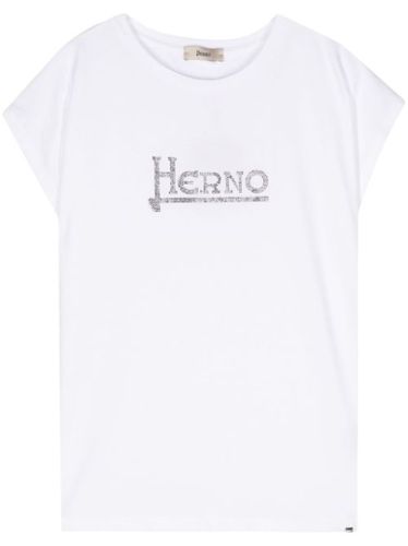 T-shirt à logo clouté - Herno - Modalova