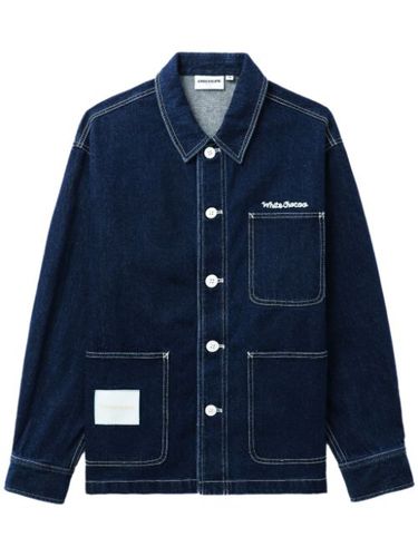 Veste en jean à logo imprimé - CHOCOOLATE - Modalova