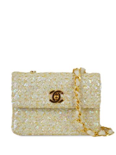 Sac porté épaule à loquet CC (1990) - CHANEL Pre-Owned - Modalova