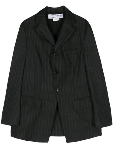 Blazer boutonné à fines rayures - Comme Des Garçons Comme Des Garçons - Modalova