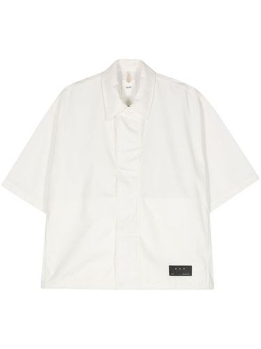 Chemise en coton à patch logo - OAMC - Modalova