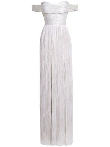 Robe longue Theia à design plissé - Maria Lucia Hohan - Modalova