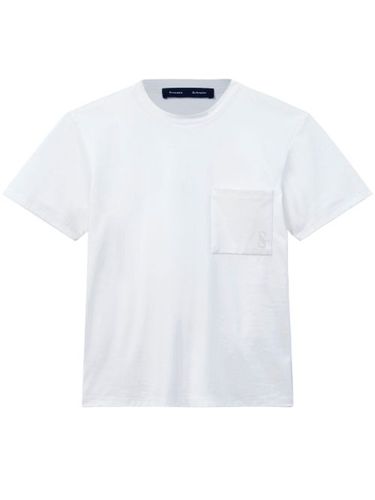 T-shirt en coton biologique à logo imprimé - Proenza Schouler - Modalova