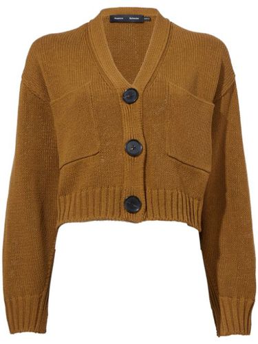 Cardigan en maille à coupe crop - Proenza Schouler - Modalova